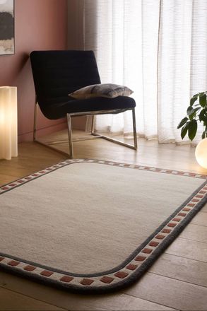 Origin Store Borderline Rug in Natural | Size: 160 cm x 230 cm