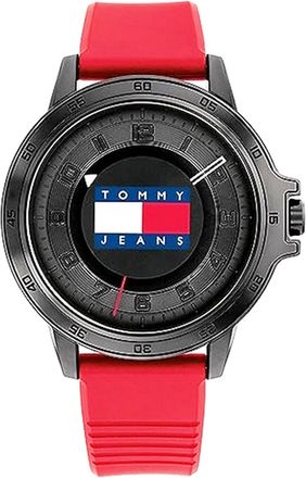 Tommy Hilfiger Mens Watch Quartz black Resin - One Size