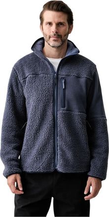 Rossignol Fitness, Heren, Blauw, M, Polyester, All Track Fleece Sherpa Jas