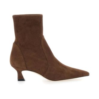 Stuart Weitzman Dames, Schoenen, Bruin, Maat: 40 EU Leer