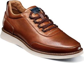Florsheim Launch Elastic Lace Sneaker in Cognac Multi at Nordstrom, Size 10.5