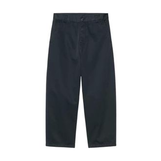 Carhartt Work in Progress Carhartt Wip, Wide Trousers, male, Black, Size: L Brady Pant