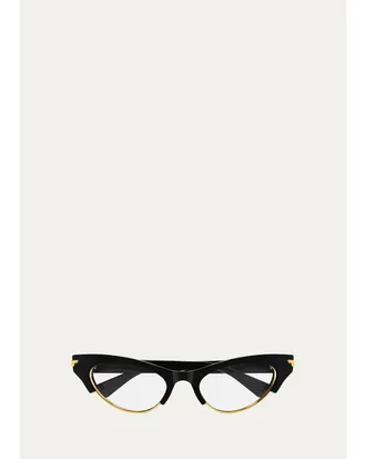 Bottega Veneta Bold Ribbon 52MM Cat-Eye Sunglasses
