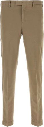 Pantaloni Torino Stretch Katoenmix Cappuccino Broek - Heren - Chinos - Beige - S - Katoen - Broeken