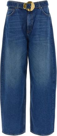 Twinset Dames, Jeans, Blauw, Maat: W26 Katoen