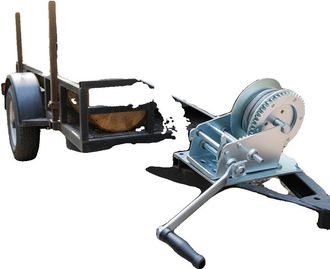 OEM Cabrestante Manual, Capacidad De Tracci&oacute;n M&aacute;xima De 3500 Lbs, Relaci&oacute;n De Engranajes 4:1 Y 8:1, Cable De Acero De 10 M, Dise&ntilde;o Compacto, Peso Neto 5,6
