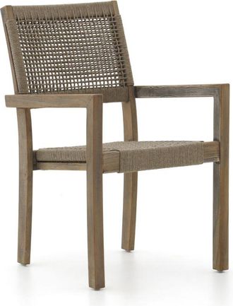 Rough Country Rustic Furniture ROUGH Batang Rope dining tuinstoel stapelbaar