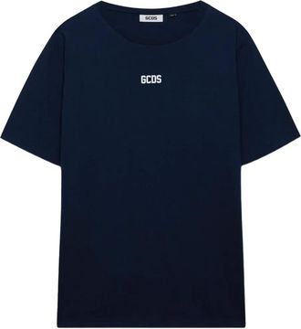 GCDS T-shirt con logo - Blu