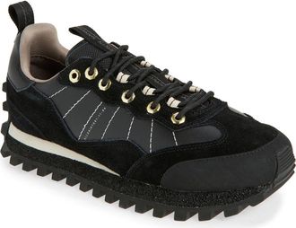AllSaints Nevis Cleated Sneaker in Black at Nordstrom, Size 11