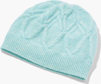 Talbots Cashmere Beanie - Dusty Ice Green - 001 Talbots