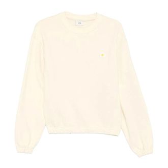 Autry Sweatshirts, male, Beige, Size: XS Felpa