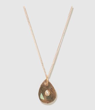 Pascale Monvoisin Collier Orso Court Labradorite
