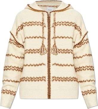 Isabel Marant Rolian Cardigan - Heren - Vesten - Beige - M - Wol - Truien & Vesten