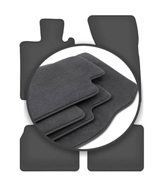OEM Alfombrillas Premium Para Mercedes S W220 4matic Largo (1998-2005)