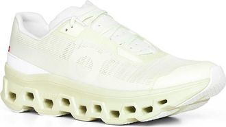 On Mens Seedling And Linen Cloudmonster Void Sneakers Green Synthetic Trainers