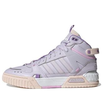 adidas Neo D-PAD Mid Tennis Shoes Silver Dawn HQ4232