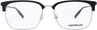 Montblanc Demo Square Mens Eyeglasses MB0199OA 005 56