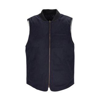 Bl'ker Gilet Reversibile Cerato Owl - - Jackets - Uomo - Blu - 2XL