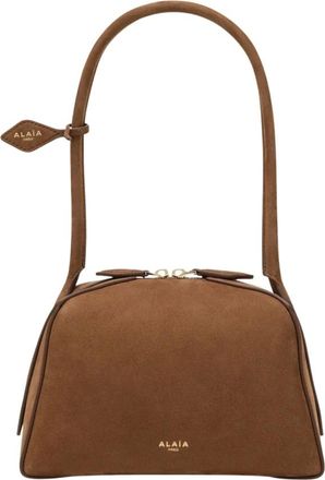 Alaia Dames, Tassen, Bruin, Maat: ONE Size Leer
