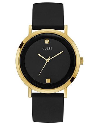 Guess Supernova Heren Zwarte Horloge W1264G1