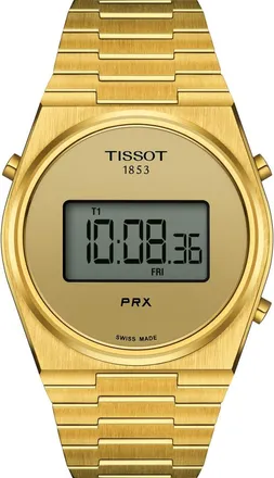 Tissot Prx Mens Gold Watch T1374633302000 Stainless Steel - One Size