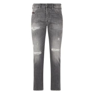 Diesel Slim-fit Jeans, male, Gray, Size: W28 Skinny Denim Jeans