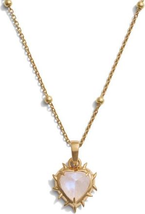 Awe Inspired Heart of Thorns Pendant Necklace in 14K Gold Vermeil at Nordstrom