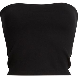 Leset Rio Bandeau Top in Black at Nordstrom, Size X-Large