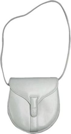 Givenchy Pre-owned Leren Schoudertas - Dames - Vintage Schoudertas - Wit - ONE Size - Leer - Vintage