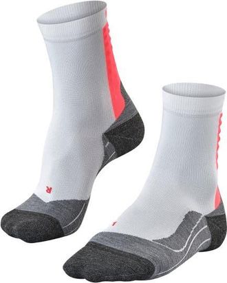 Falke Achilles Tendon Relief Athletic Socks in White-Red at Nordstrom, Size Medium