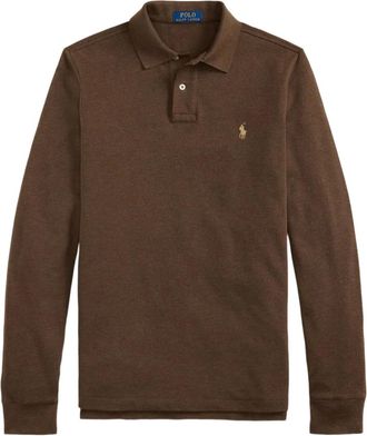 Polo Ralph Lauren Gebreid poloshirt - Bruin