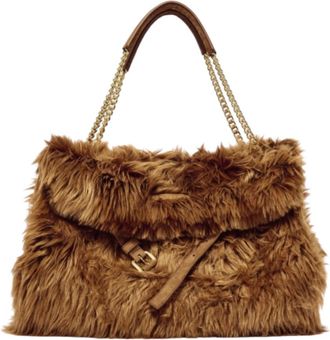 Orciani Dames, Tassen, Bruin, Maat: ONE Size Wol