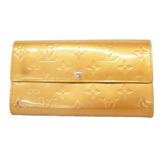 Louis Vuitton Beige Poodle Long Wallet (Bi-Fold) (Pre-Owned)