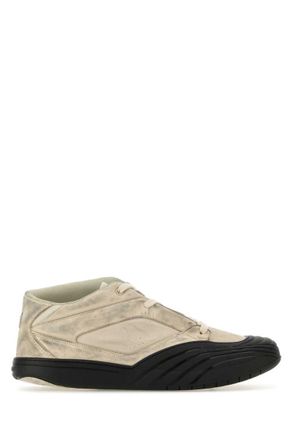 Givenchy Beige Solid Skater Sneakers