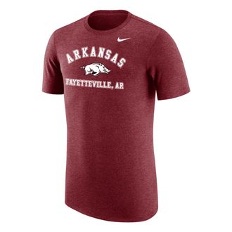 Nike Arkansas Nike Mens College T-Shirt in Red | M21372P747-ARK