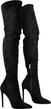 Generic Womens Boot Over The Knee Classics Boot Stiletto Style Pointed Toe Splicing