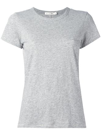 Rag & Bone short-sleeve crew neck T-shirt - women - Cotton - S - Grey