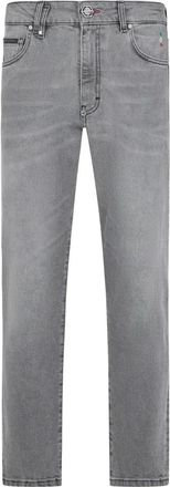 Philipp Plein Detroit Fit Jeans Basic - Heren - Regular Fit Jeans - Grijs - W31 - Katoen - Jeans