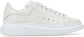 Alexander McQueen Alexander Mcqueen White Leather Sneakers