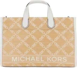 Michael Kors Large Gigi Monogram Jacquard Tote Bag