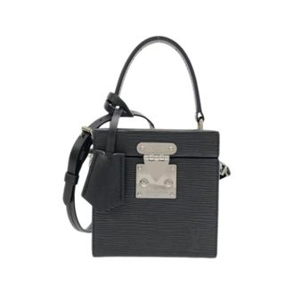 Louis Vuitton Pre-owned Vintage Handbag - Dames - Pre-owned - Zwart - Maat: ONE Size Leer