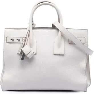 Saint Laurent Pre-owned Saint Laurent Small Grained Calfskin Supple Sac De Jour Satchel Ladies W175CUHTT8CZ4PKM