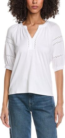 Nicole Miller Solid Blouse
