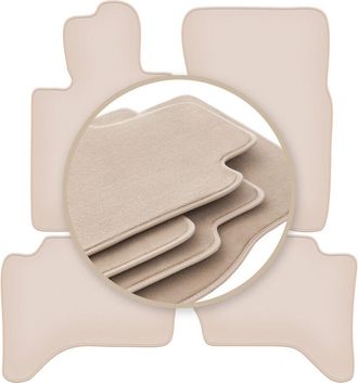 OEM Alfombrillas Premium Beige Para: Mitsubishi L200 V Pickup 2019