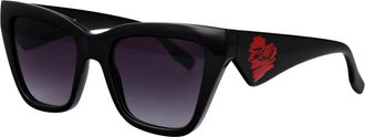 Karl Lagerfeld Kl 6184S Zonnebril - Dames - Zonnebrillen - Zwart - 57 MM - Accessoires