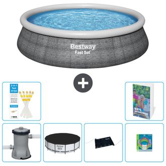 Bestway Piscina Bestway Fast Set Redonda - 457x84 Cm - 7-piezas S211