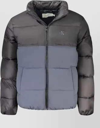 Calvin Klein colorblock puffer jacket