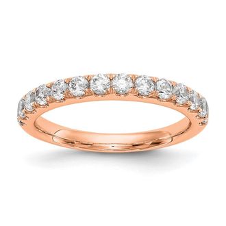 Diamond2Deal 14k Gold Lab Grown Diamond Wedding Band Ring 3/4Ct Clarity- VS Color- D-E