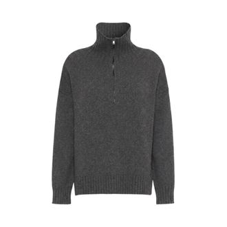 Max Mara Crasso Crewneck Trui - Dames - Coltruien - Grijs - XS - Truien & Vesten