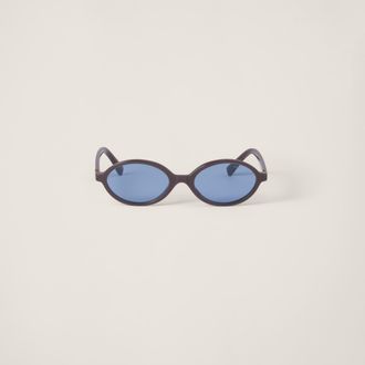 Miu Miu Miu Regard Sunglasses, Woman, Indigo Lenses